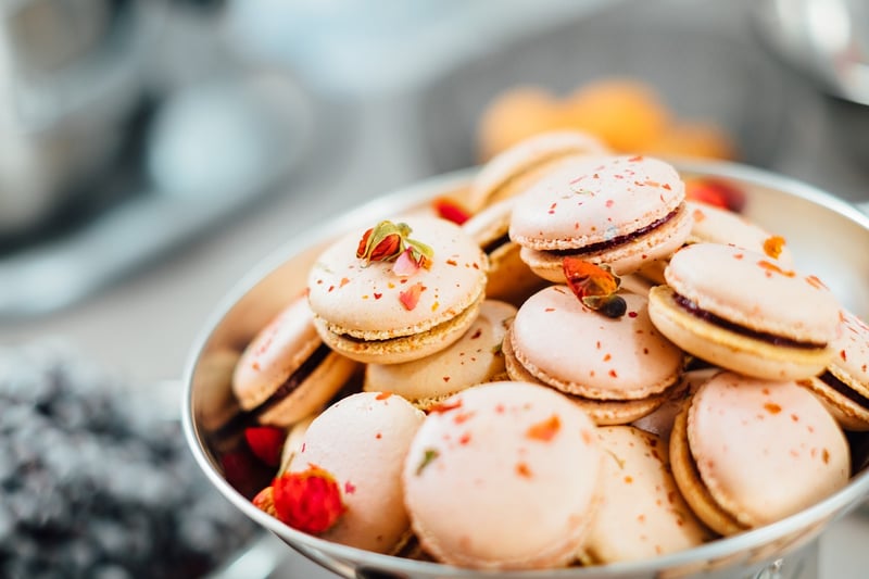 Space-themed Macarons